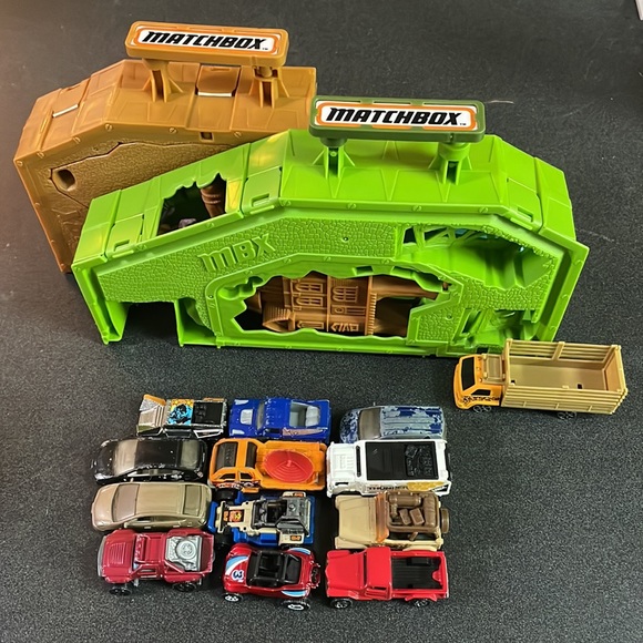 Mattel Toys 2 Matchbox Folding Sets 2 Vehicles Poshmark